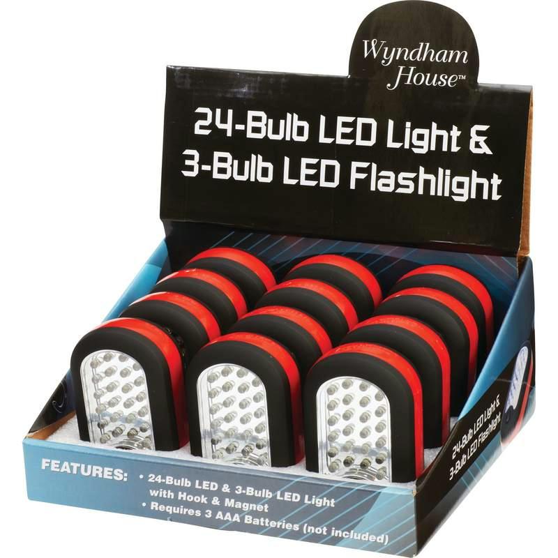 Wyndham House 12pc LED Lights in Countertop Display