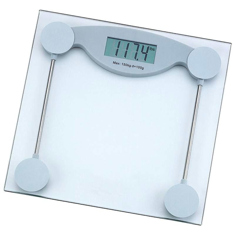 HealthSmart Glass Electronic Bathroom Scale