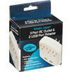 Mitaki-Japan¬Æ 3 Port AC Outlet/2 USB Port Adapter