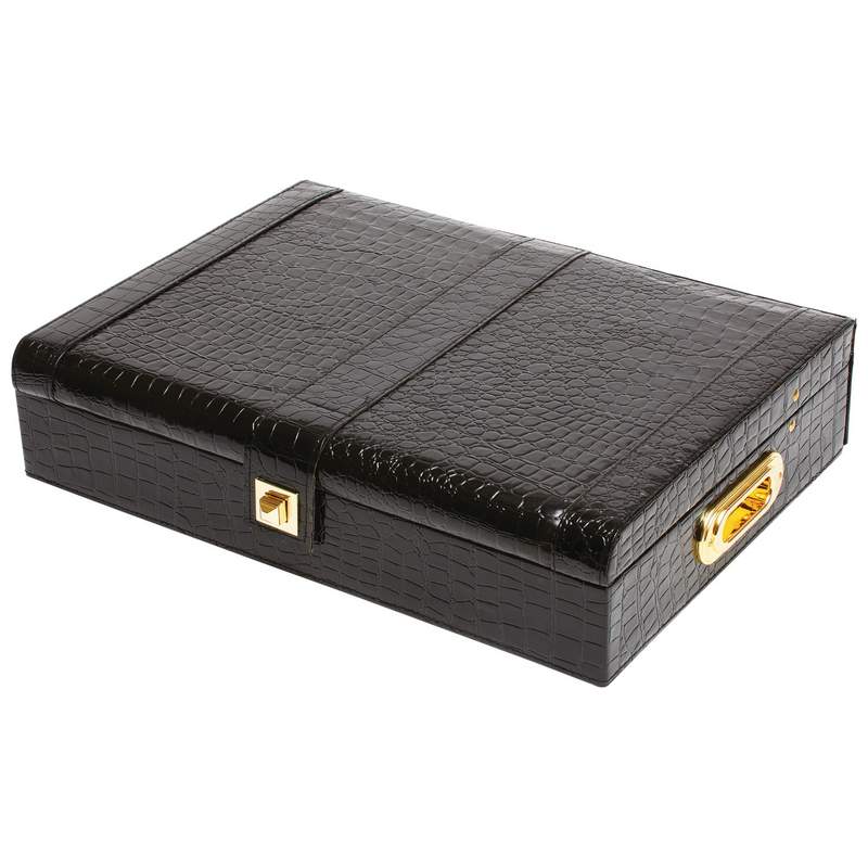 Sterlingcraft¬Æ High-Quality, Heavy-Gauge Stainless Steel 72pc Flatware and Hostess Set with Gold Trim