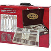 Sterlingcraft¬Æ High-Quality, Heavy-Gauge Stainless Steel 72pc Flatware and Hostess Set with Gold Trim