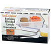LaCuisine 34oz Locking Divided Lunch Container