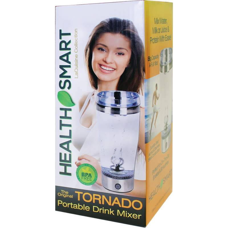 LaCuisine 18oz Tornado Portable Mixer Tumbler