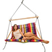 Club Fun Double-Wide Hanging Rope Chair