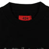 Short Sleeve Subtle Suicide Cotton T-Shirt - Black