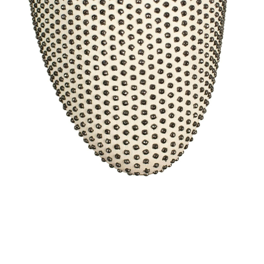 Colteldino Sheep Skin Leather Flats - White