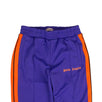 Polyester Classic Track Pants - Purple And Orange
