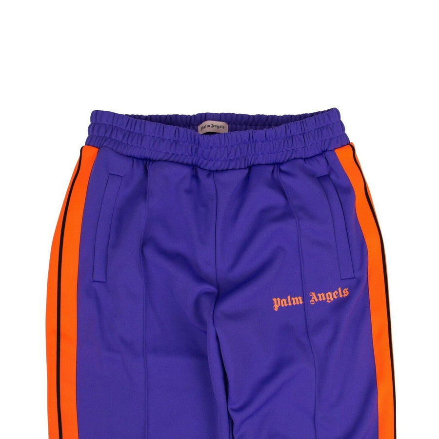 Polyester Classic Track Pants - Purple And Orange