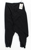 Single Warrior Drop Crotch Tuxedo Lounge Pants - Black