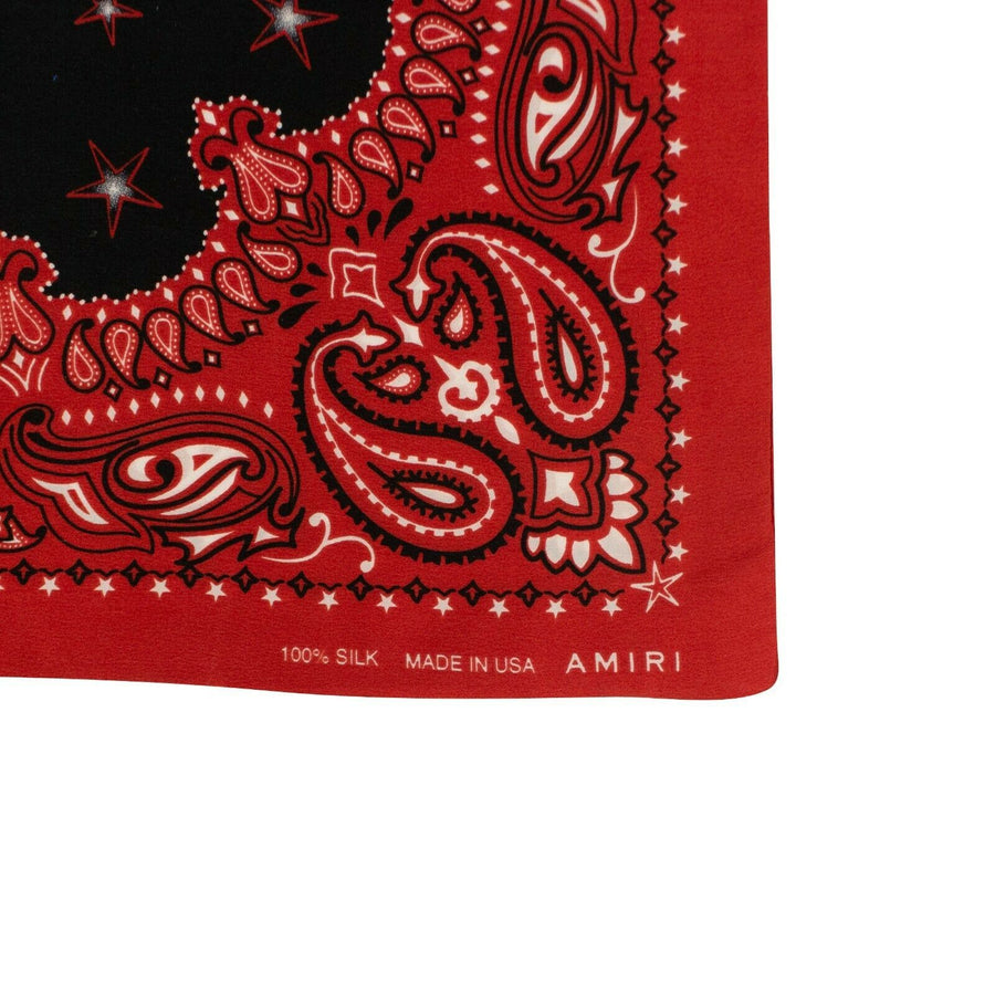 Bandana Scarf - Red And Black