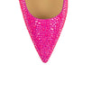 'Kate Strass' 100 mm Heels - Diva Pink