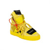 'Off Court' High Top Sneakers - Yellow