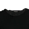 Knit Cotton Sweater - Black