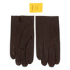 Calfskin Leather Gloves - Brown