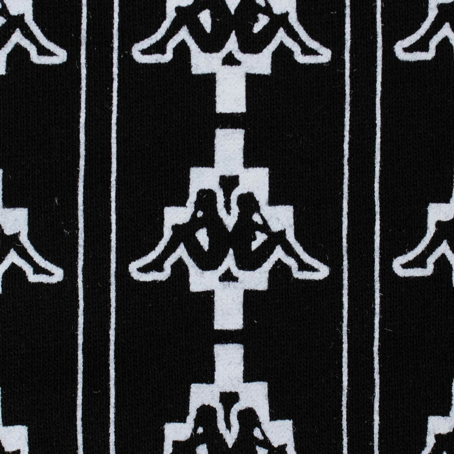 Kappa All Over Shorts - Black/White