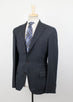 Wool Blend Glen Plaid 3/2 Button Sport Coat - Gray