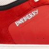 Leather Reeth High-Top Sneakers - Red