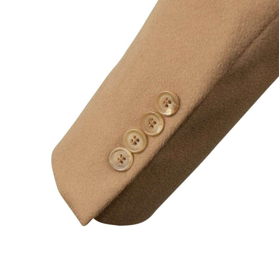 Drop 6 3 Roll 2 Button Wool Sport Coat - Camel