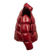 Chouette Down Filled Quilted Puffer Coat - Red