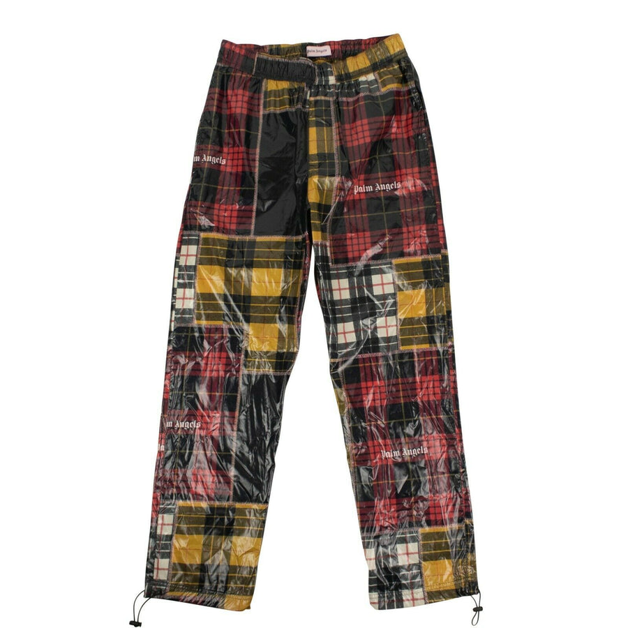 Checked Print Loose Pants