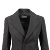 Wool Tailored Blazer - Gray