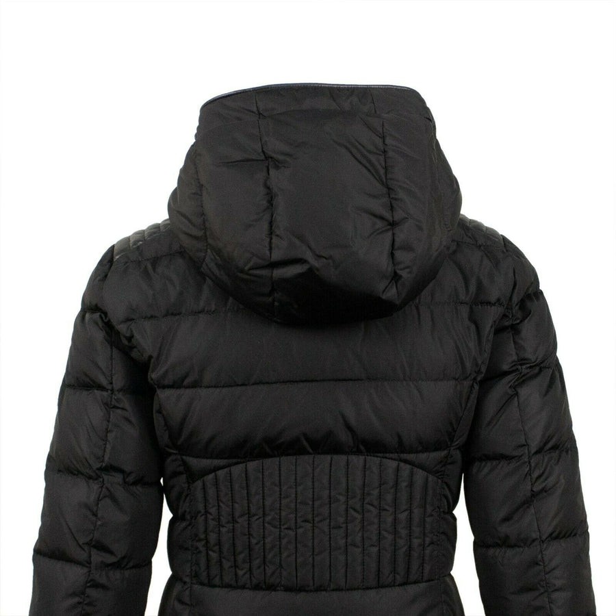 Talev Down Filled Long Puffer Coat - Black