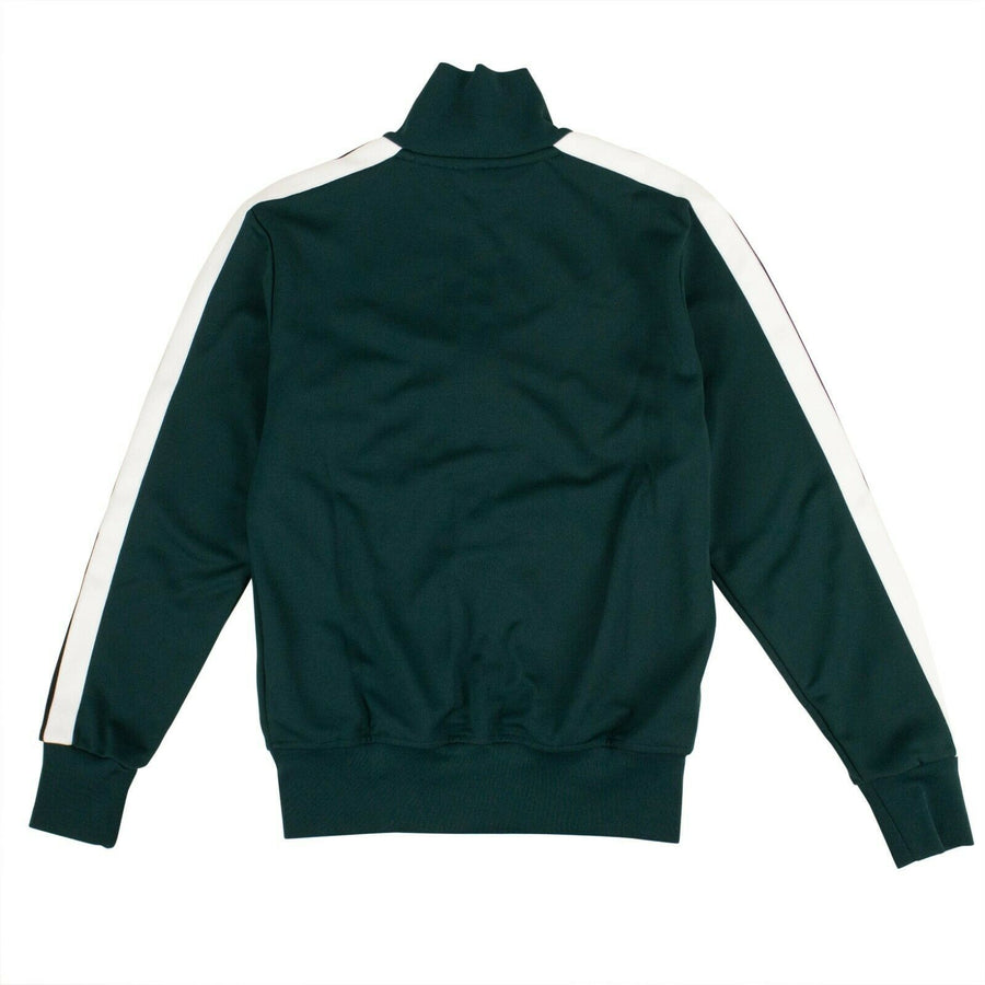 Classic Zip-Up Track Jacket - Dark Green