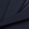 Drop 4 Shadow Striped Wool Two Button Suit - Navy