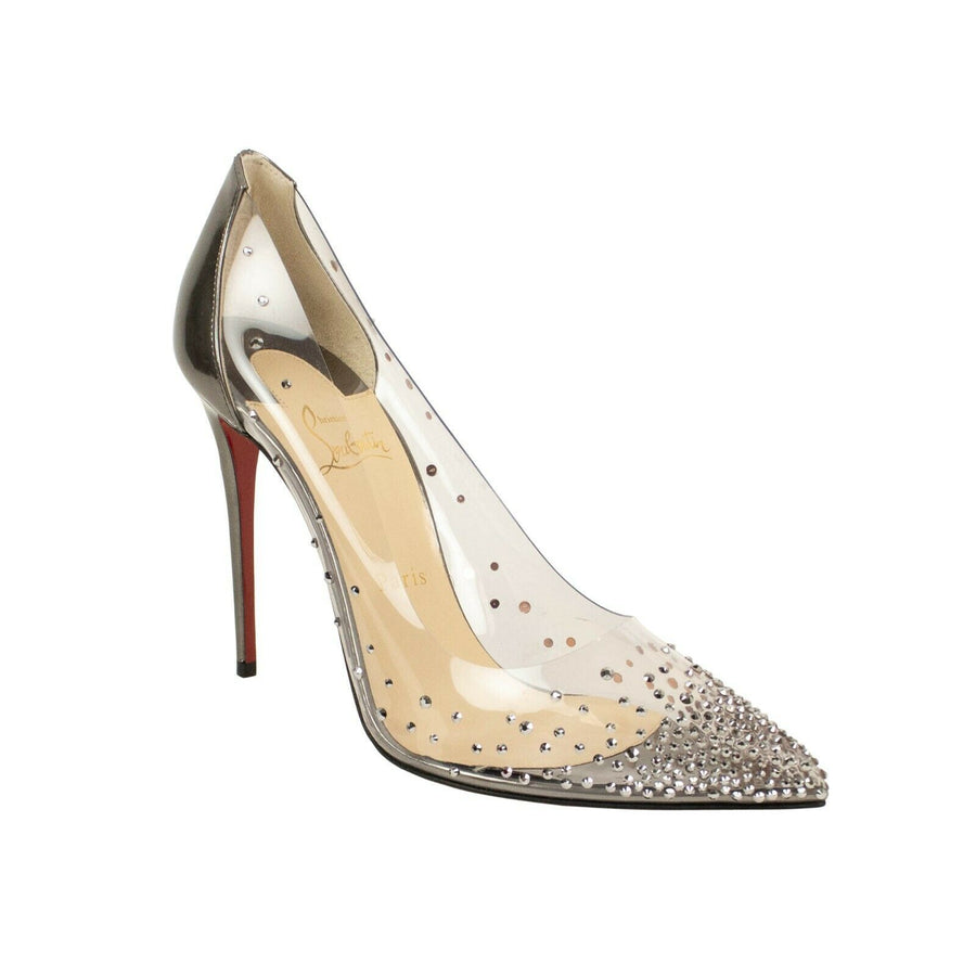 Degastrass PVC 100mm Pumps - Dark Gold