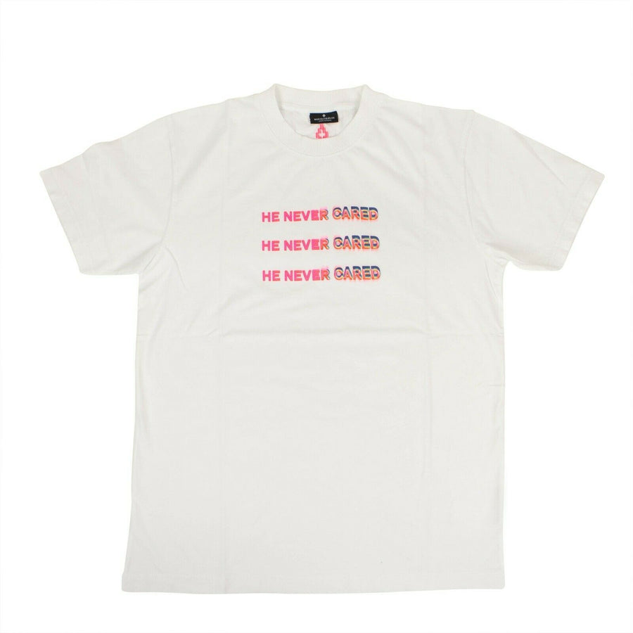 Cotton He Never Cared T-Shirt - White