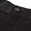 Black Wool Blend Dress Pants