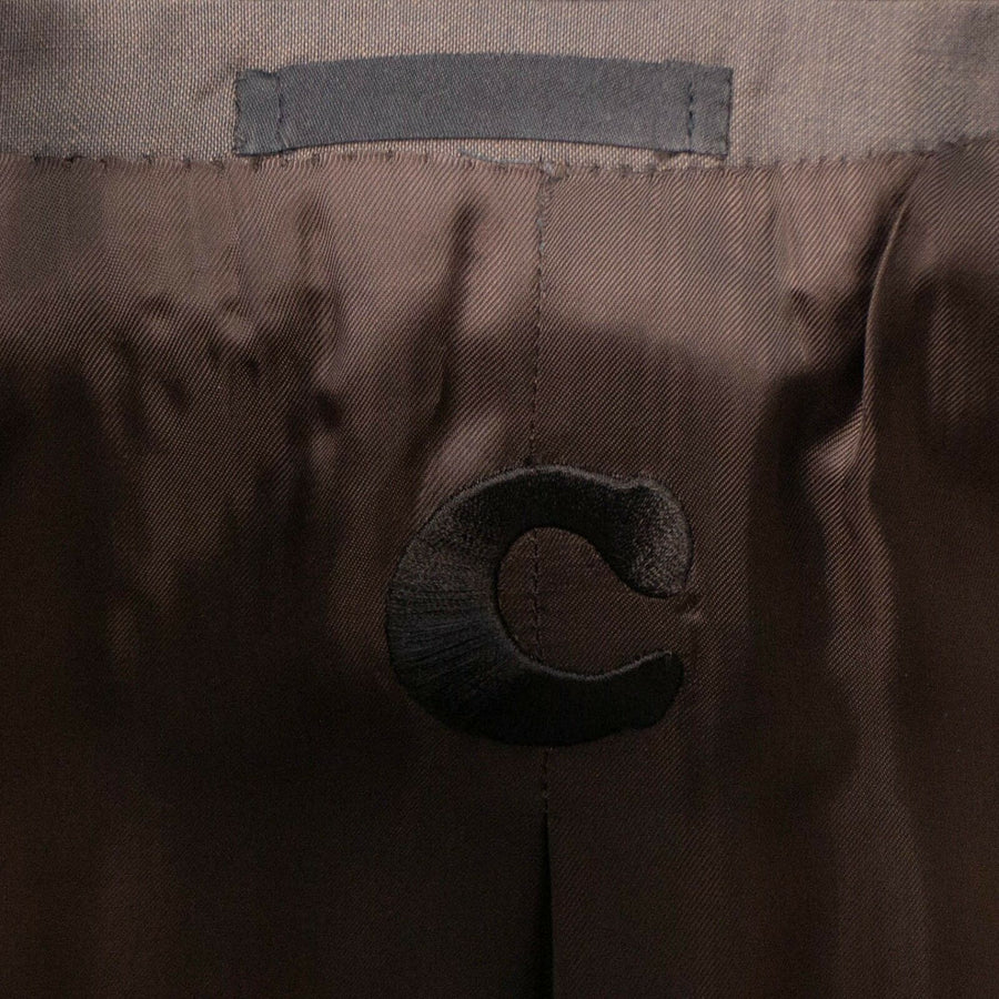 Drop 7 Wool Double Breasted Slim/Trim Fit Suit - Light Brown