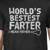 World's Bestest Farter Men's Funny T-Shirt For Dad Birthday Gifts