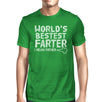 World's Bestest Farter Mens Green Round Neck T-Shirt Humorous Gifts