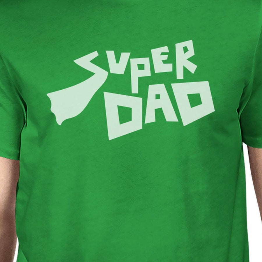 Super Dad Men's Cotton Short Sleeve Top Best Birthday Gifts For Dad