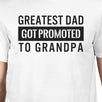 Got Promoted To Grandpa Men's Unique Design T Shirt For Grandpa