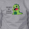 Father-In-Rawr Unisex Grey Sweatshirt Fathers Day Gift For In Law