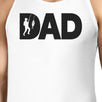 Dad Fish Mens White Graphic Tanks Unique Dad Gifts From Daughter