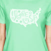 I Love USA Map Women Cotton T-Shirt Cute Lettering Graphic T-Shirt
