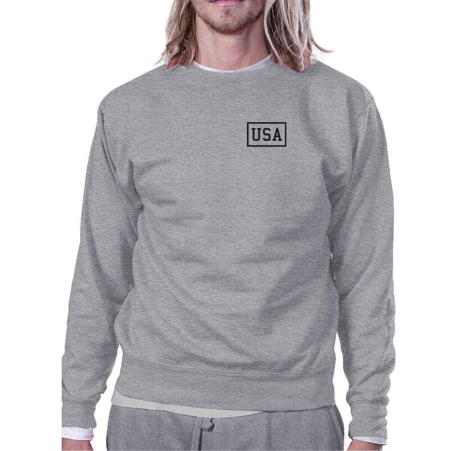 Mini USA Unique 4th Of July Pullover Sweatshirt Patriotic Gift Idea