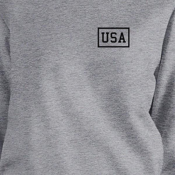 Mini USA Unique 4th Of July Pullover Sweatshirt Patriotic Gift Idea
