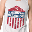 American Warrior White Crewneck Graphic Tanks For Men Gift For Him