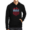 American Warrior Unisex Graphic Hoodie Gift Black Crewneck Pullover