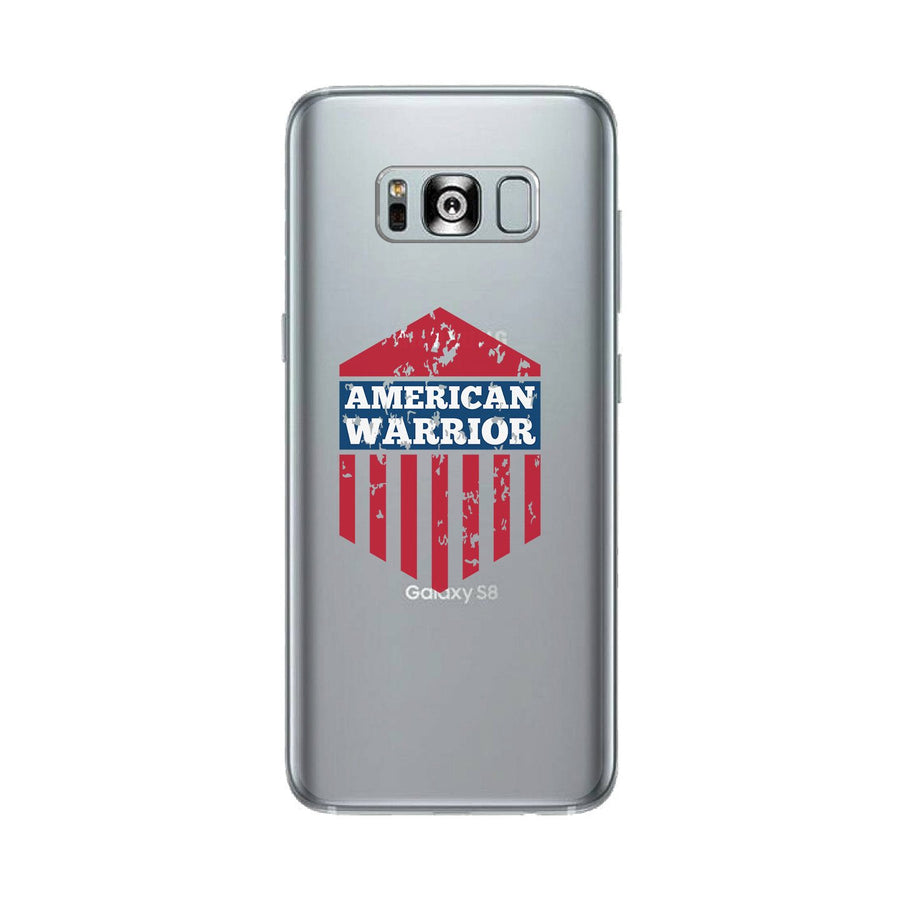American Warrior Clear Phone Case