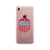 American Warrior Clear Phone Case