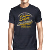 Authentic Summer Surfing California Mens Navy Shirt