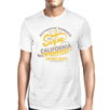 Authentic Summer Surfing California Mens White Shirt
