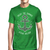 Enjoy The Summer Ocean Holiday Mens Green Shirt