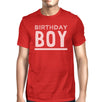Birthday Boy Mens Red Shirt
