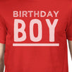 Birthday Boy Mens Red Shirt